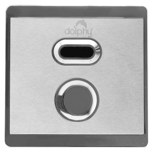 Dolphy Urinal Flusher With Two Function Silver DAUF0007 