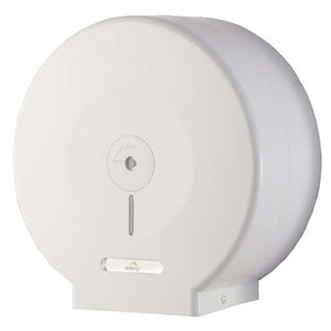 Dolphy Jumbo Toilet Roll Dispenser White DTPR0006 