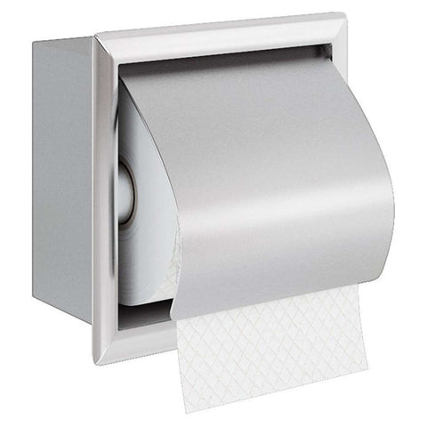 Dolphy Manual Toilet Tissue Paper Holder Silver DTPR0018 