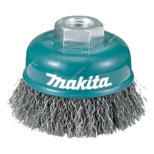 Makita Wire Cup Brush With Crimped Steel 0.3mm 