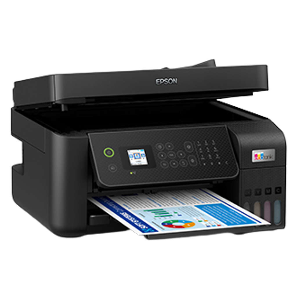 Epson EcoTank A4 Wi-Fi All In One Ink Tank Printer With ADF L5290