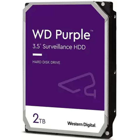 WD Purple Surveillance HDD 2TB WD22PURZ 