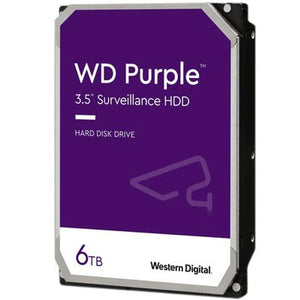 WD Purple Surveillance HDD 6TB WD62PURZ 