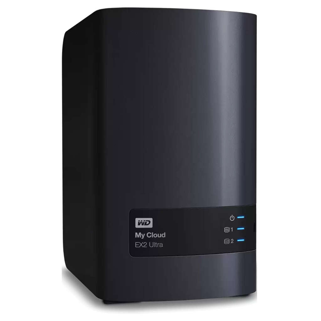 WD My Cloud EX2 Ultra Network Attached Storage HDD 0TB WDBVBZ0000NCH-BESN