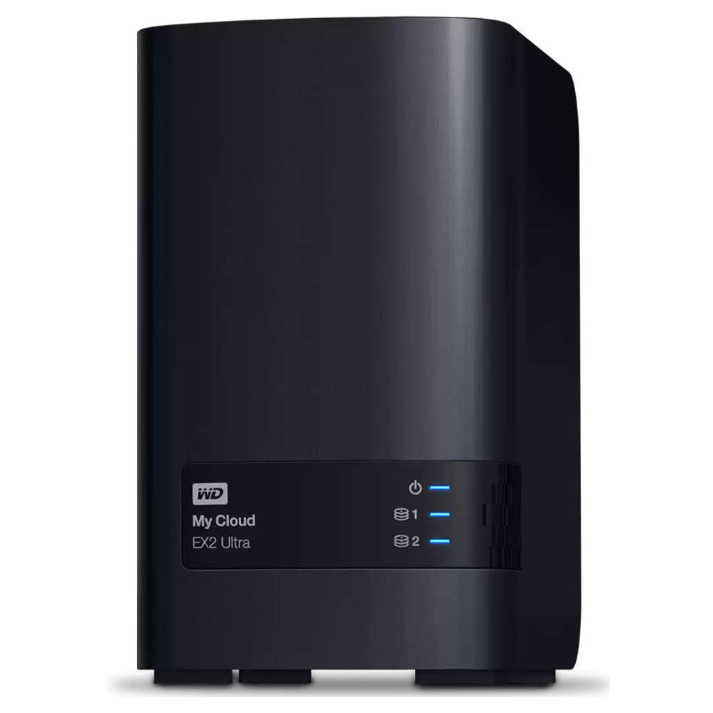 WD My Cloud EX2 Ultra Network Attached Storage HDD 4TB WDBVBZ0040JCH-BESN 