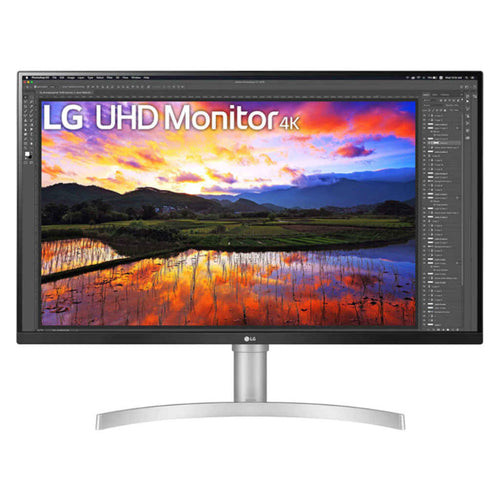 LG 4K UHD HDR Monitor 31.5Inch White 32UN650 