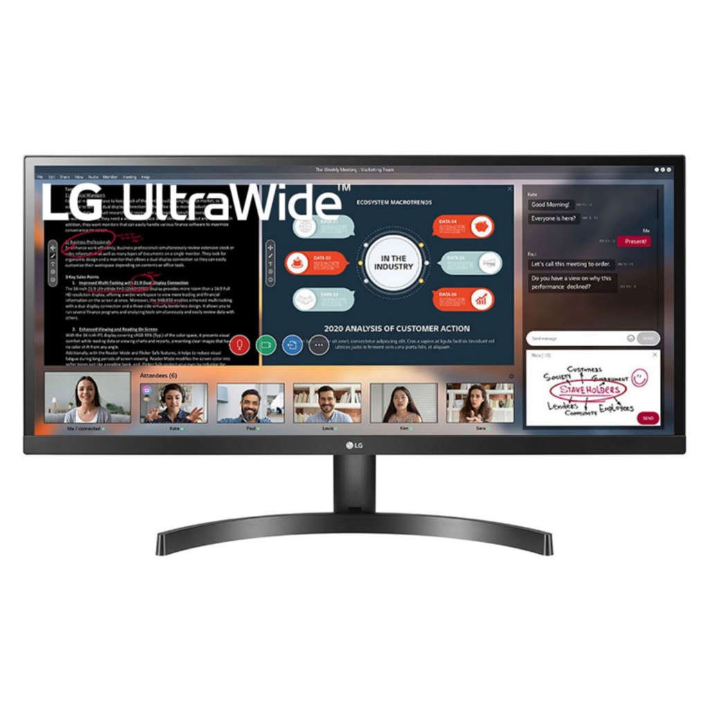 LG Full HD IPS UltraWide LED Monitor 29Inch Black 29WL50S 