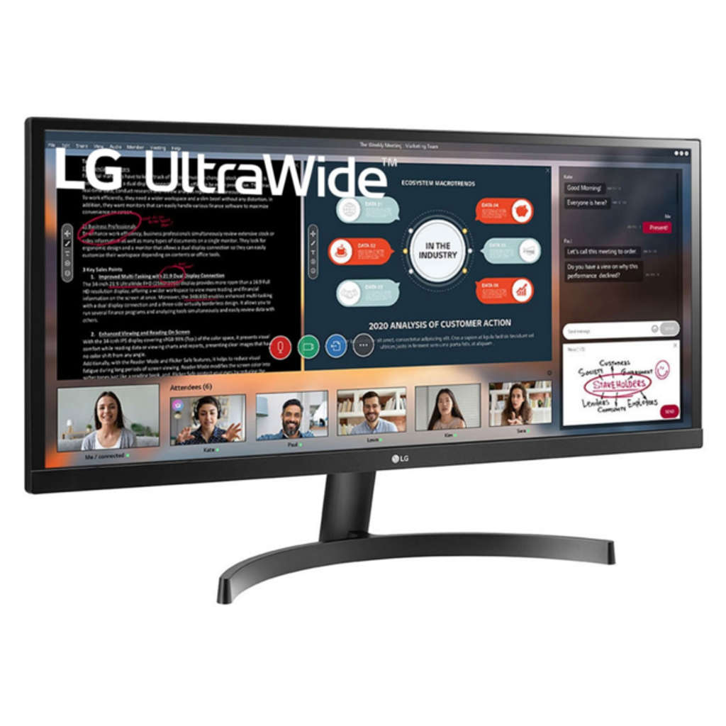 LG Full HD IPS UltraWide LED Monitor 29Inch Black 29WL50S