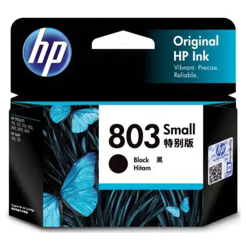 HP 803 Small Black Original Ink Cartridge 