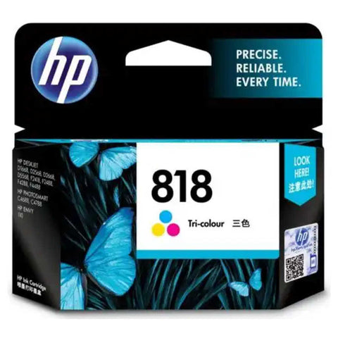 HP 818 Tri-Color Original Ink Cartridge 