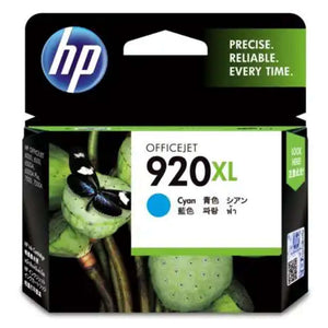 HP 920XL High Yield Cyan Original Ink Cartridge 