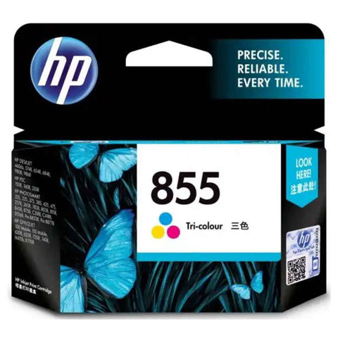 HP 855 Tri-Color Original Ink Cartridge 