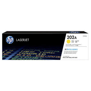 HP 202A Yellow Original LaserJet Toner Cartridge 