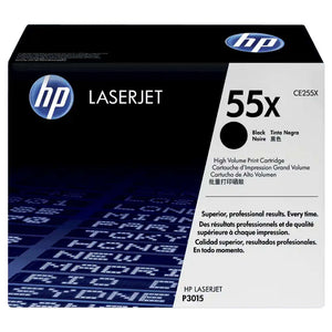 HP 55X Black Original LaserJet Toner Cartridge 