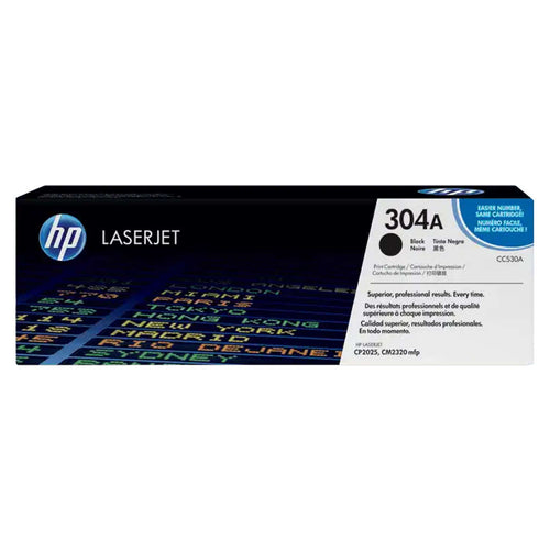 HP 304A Black Original LaserJet Toner Cartridge 