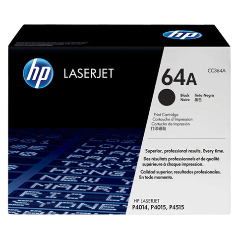 HP 64A Black Original LaserJet Toner Cartridge 