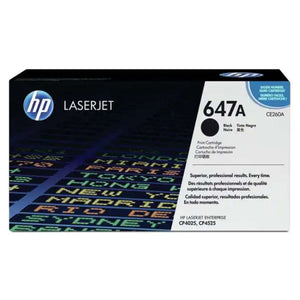 HP 647A Black Original LaserJet Toner Cartridge 