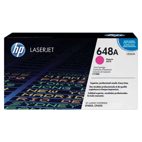 HP 648A Magenta Original LaserJet Toner Cartridge 