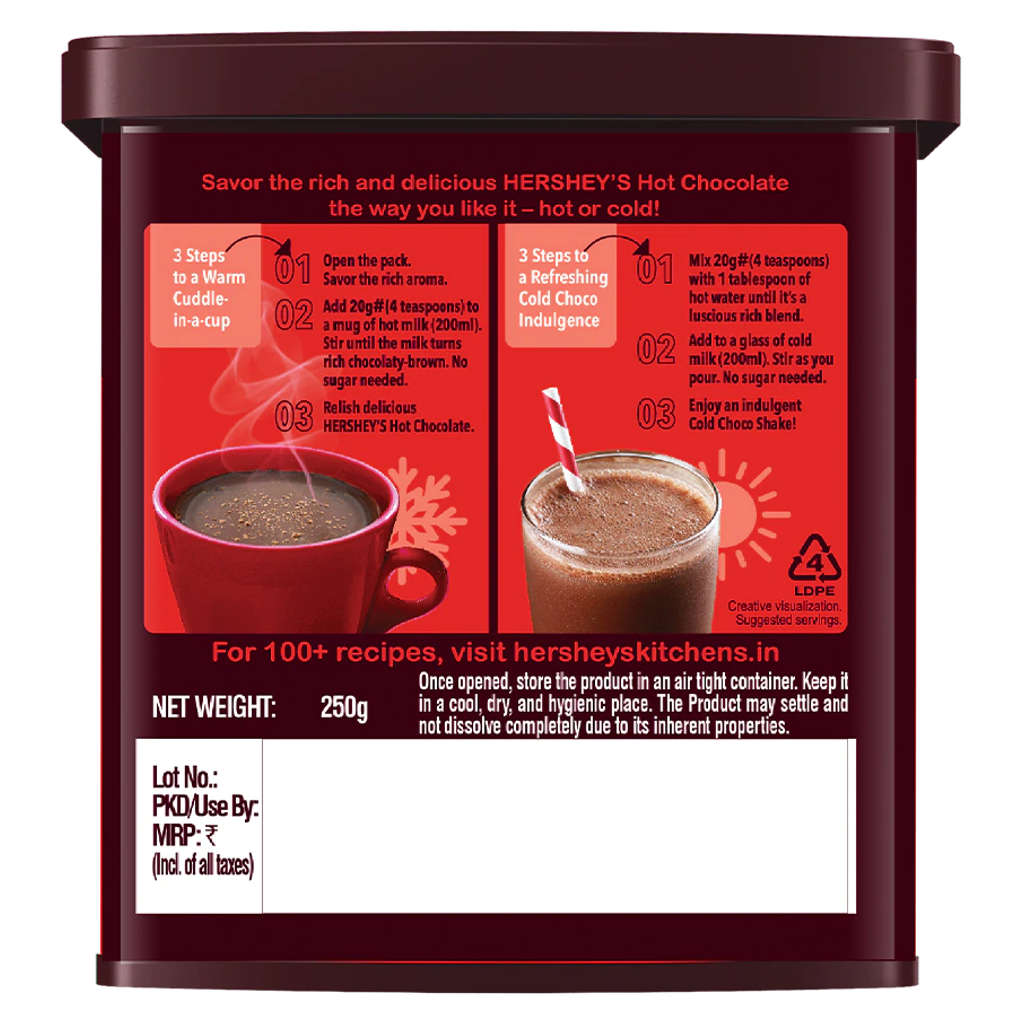 Hersheys Hot Chocolate 250g