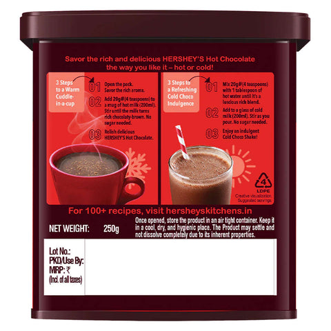 Buy Hersheys Hot Chocolate 250g Online at Bestomart ...