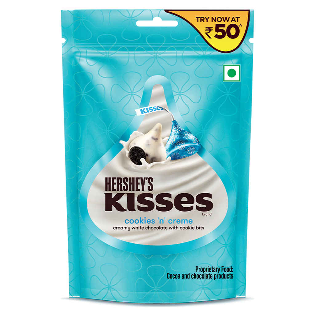 Hersheys Kisses Cookies 'N' Creme Chocolate 33.6g 