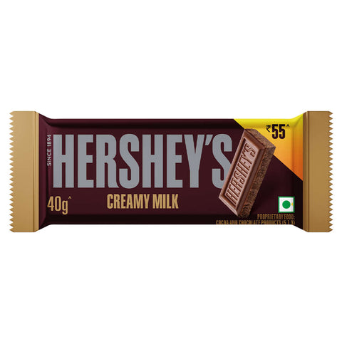 Hersheys Creamy Milk Bar Chocolate 40g 