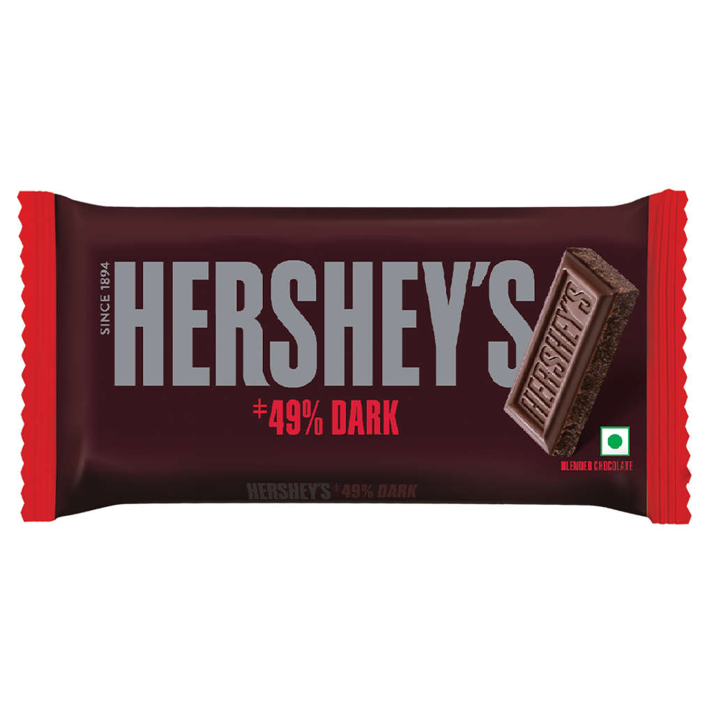 Hersheys Dark Bar Chocolate 100g 