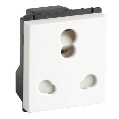 Crabtree Murano Shuttered Socket 25A White ACUKCXW253 