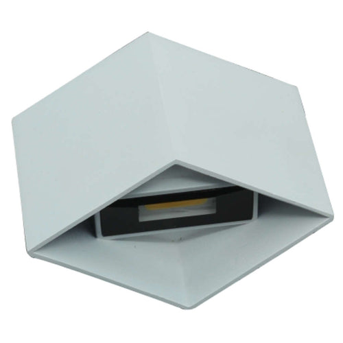 Ledlum LED Outdoor Wall Light White Body 3000K LLO - 139F 