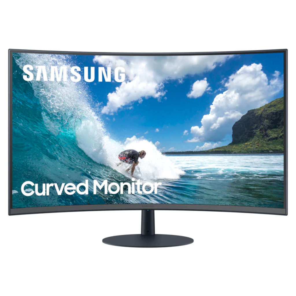 Samsung 27 Inch Full HD Curved Monitor With Curvature 1000R LC27T550FDWXXL 