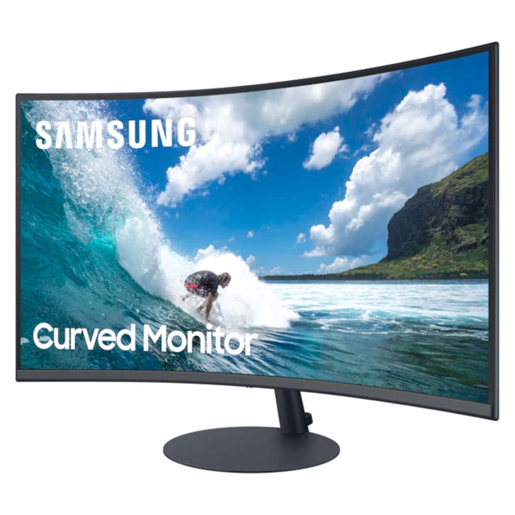 Samsung 27 Inch Full HD Curved Monitor With Curvature 1000R LC27T550FDWXXL