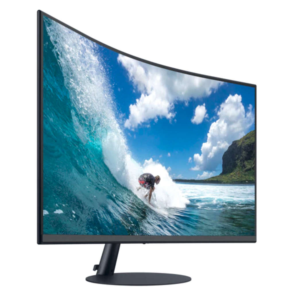 Samsung 27 Inch Full HD Curved Monitor With Curvature 1000R LC27T550FDWXXL