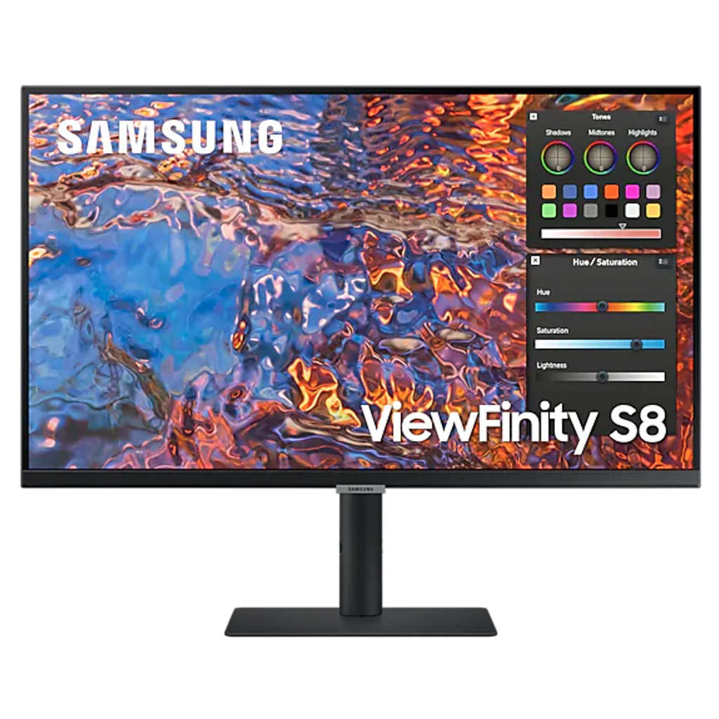 Samsung 27 Inch Ultra HD Monitor IPS Panel With USB Type-C LS27B800PXWXXL 