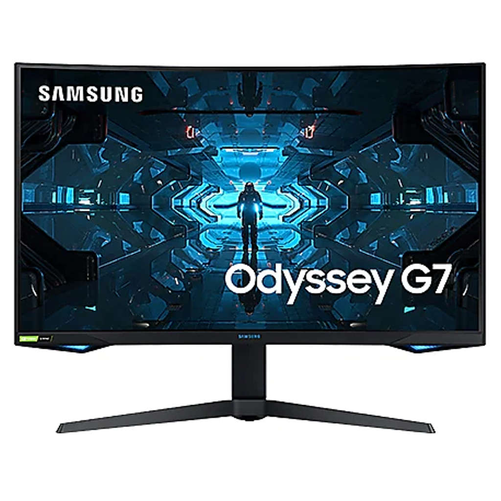 Samsung 27 Inch Odyssey G7 Gaming Curved Monitor 1000R Curvature LC27G75TQSWXXL 