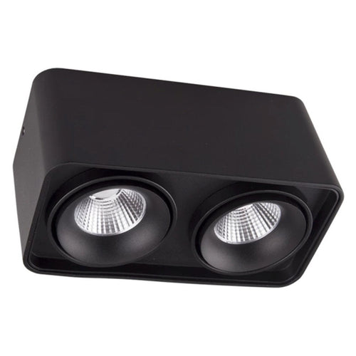 Ledlum LED Indoor Surface COB Down Light Black LLS-080 