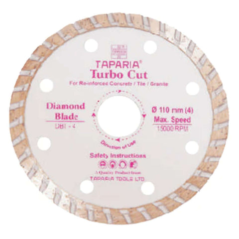 Taparia Turbo Cut Diamond Cutting Blade 125mm DBT 5 