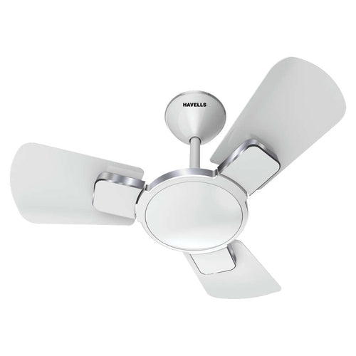 Havells Enticer Decorative Ceiling Fan 600mm Pearl White Chrome 