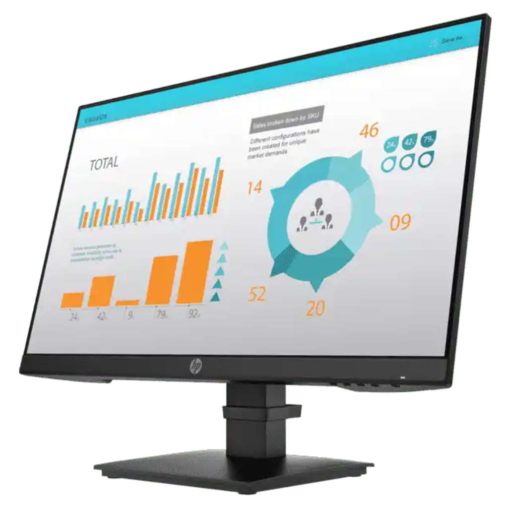 HP P24 G4 FHD Monitor 23.8Inch Black 1A7E5AA