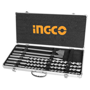 Ingco SDS Max Hammer Drill Bit & Chisel Set 7Pcs AKD5075 