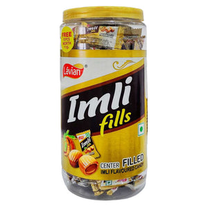 Lavian Imli Fills Chocolate Jar 