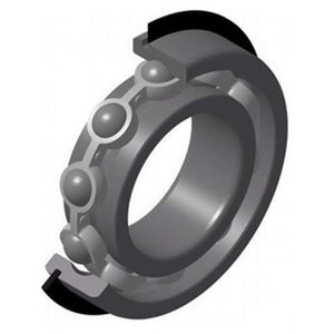 NTN Single Row Deep Groove Ball Bearing 6206NR 