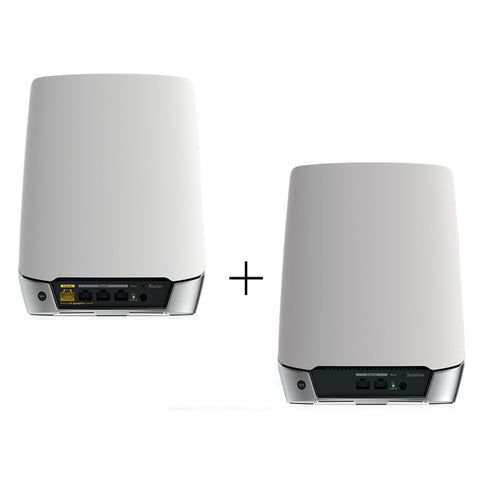 Netgear Orbi Tri-Band AX4200 WiFi 6 System Router + 1 Satellite Extender RBK752-100EUS 