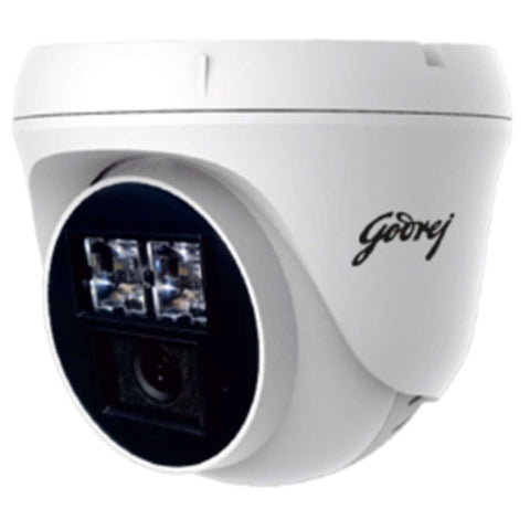 Godrej HD Colour Plastic Dome CCTV Camera 2MP 3.6mm STE-FD20IR3.6P-1080PNC 