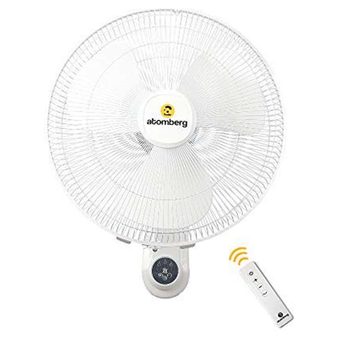 Atomberg Efficio Plus Wall Fan With Remote Control 400mm White 