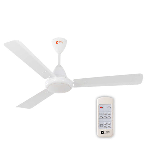 Orient Hector 500 BLDC With Remote Ceiling Fan 1200mm White 