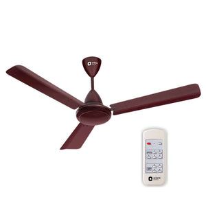 Orient Hector 500 BLDC With Remote Ceiling Fan 1200mm Brown 