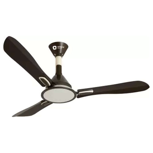 Orient Areta Decorative Ceiling Fan 1200mm Metallic Brown-Ivory 