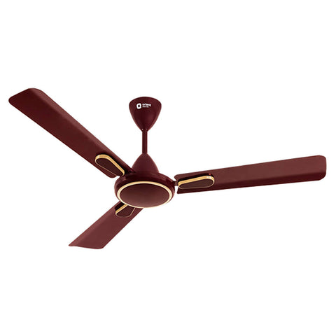 Orient Hector Deco BLDC Ceiling Fan With Remote 1200mm Brown 