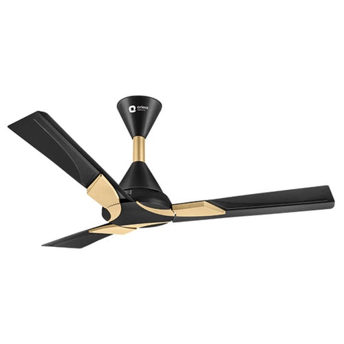 Orient Wendy Ceiling Fan Without Remote 1200mm Metallic Black-Gold 