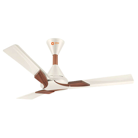 Orient Wendy Ceiling Fan Without Remote 1200mm Pearl White-Walnut 